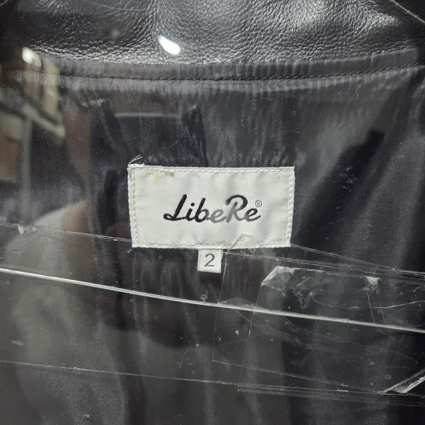 [BUNJANG] LIBERE Leather Jacket / LIBERE 블랙 소가죽 레더 자켓 2 26041701