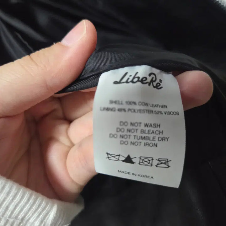 [BUNJANG] LIBERE Leather Jacket / LIBERE 블랙 소가죽 레더 자켓 2 26041701