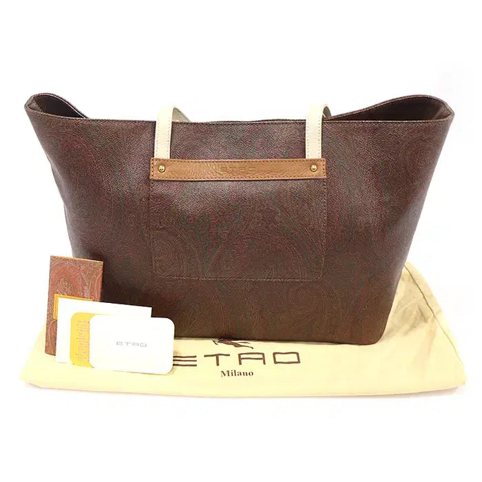 [BUNJANG] Etro Paisley Canvas Shopper Shoulder Bag / 에트로 1G246 2079 페이즐리 캔버스 쇼퍼 숄더백 GD62071ET