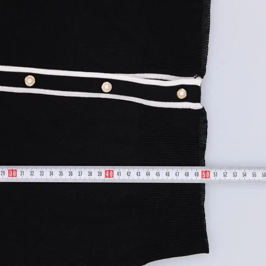 [BUNJANG] Vintage Patch Detail Short Sleeve Knit Top / 실측확인 빈티지 여성 패치 반팔니트 0417H1