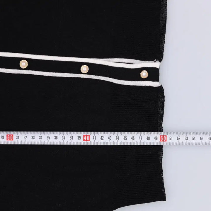 [BUNJANG] Vintage Patch Detail Short Sleeve Knit Top / 실측확인 빈티지 여성 패치 반팔니트 0417H1