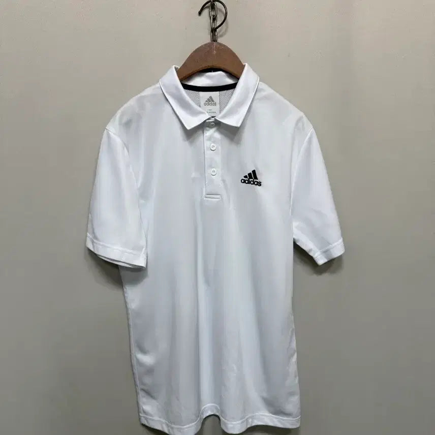 [BUNJANG] Adidas Functional Short Sleeve Polo Shirt / 아디다스 기능성 반팔카라티