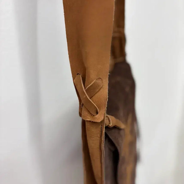 [BUNJANG] Suede Star Cross Bag - Vintage Crossbody Bag / suede star cross bag 웨스턴무드 빈티지 크로스 백 JPN