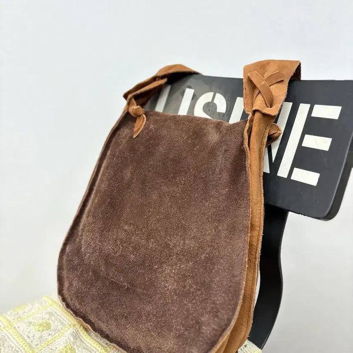 [BUNJANG] Suede Star Cross Bag - Vintage Crossbody Bag / suede star cross bag 웨스턴무드 빈티지 크로스 백 JPN