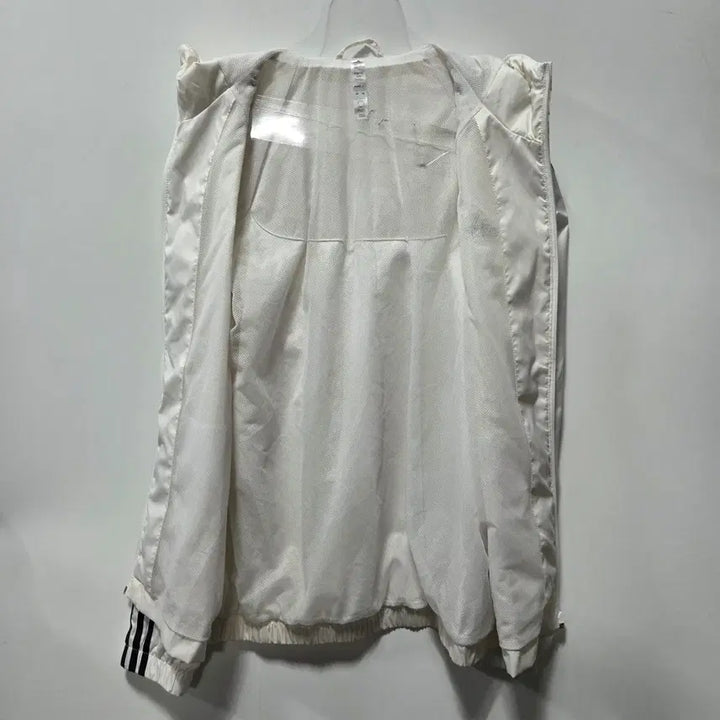 [BUNJANG] Adidas 3S Windbreaker Jacket / 아디다스 화이트 삼선 3S 윈드브레이커 L 26041703