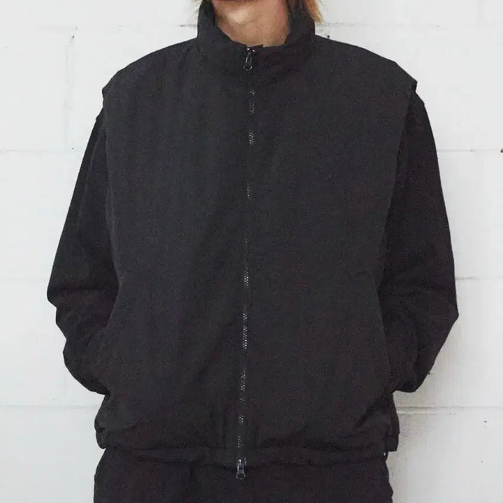 [SOLD OUT] 주앙옴므 가먼트 다잉 패딩 베스트 블랙 S