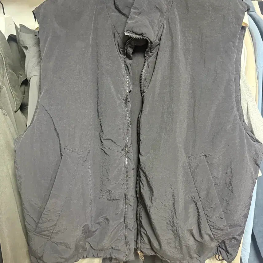 [SOLD OUT] 주앙옴므 가먼트 다잉 패딩 베스트 블랙 S