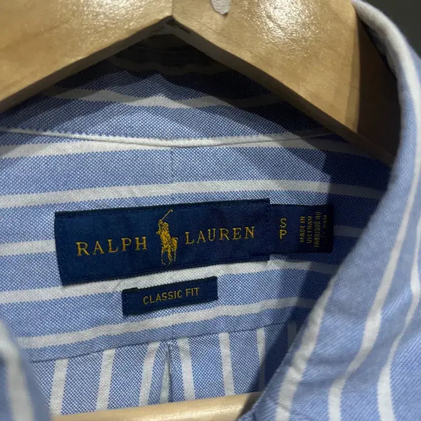 [BUNJANG] Polo Ralph Lauren Striped Shirt / Polo Ralph Lauren 폴로 랄프로렌 신형 스트라이프 셔츠