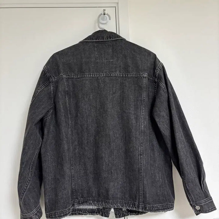 [SOLD OUT] 에스피오나지 흑청 데님 트러커 자켓 L