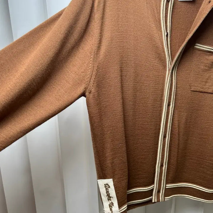 [BUNJANG] Awake NY Brown Knit Cardigan / Awake NY 브라운 니트 가디건 새상품
