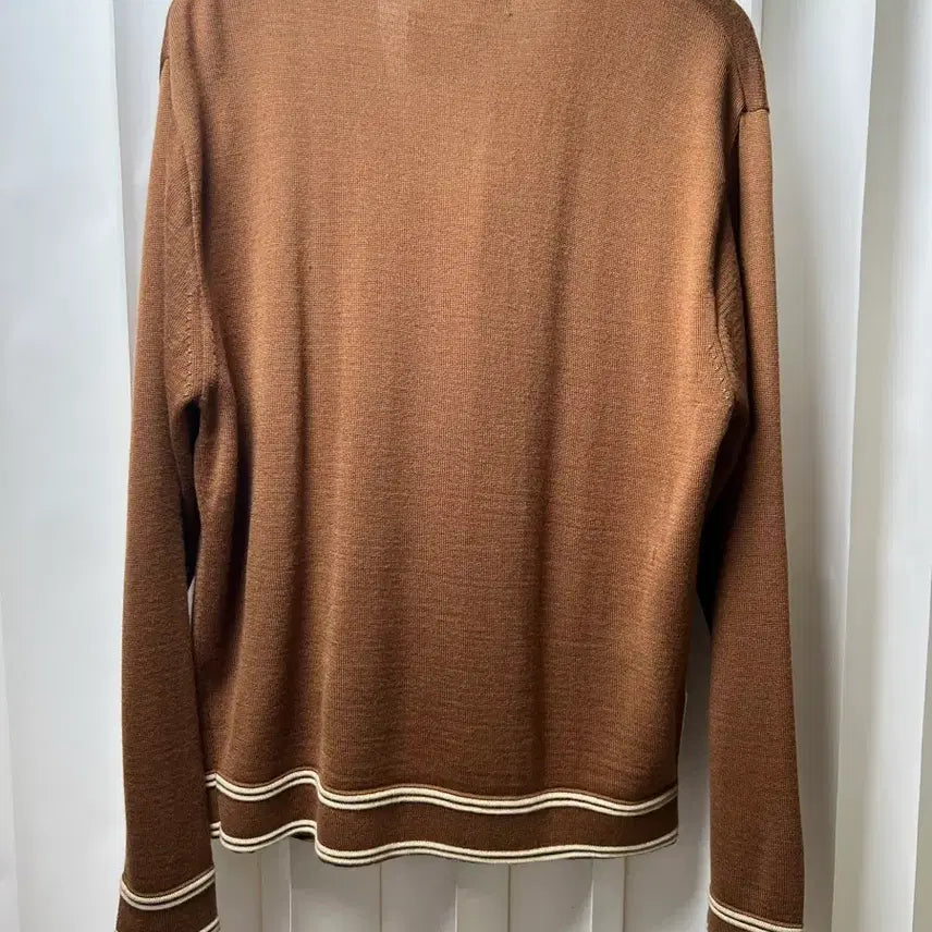 [BUNJANG] Awake NY Brown Knit Cardigan / Awake NY 브라운 니트 가디건 새상품