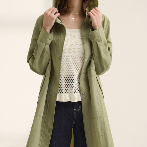 [BUNJANG] Giverny Long Windbreaker XL / 지베르니 롱 바람막이 XL