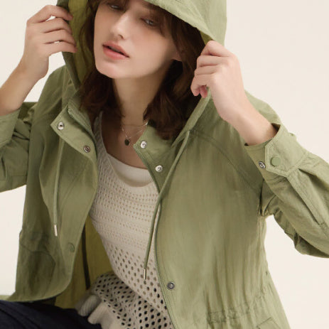 [BUNJANG] Giverny Long Windbreaker XL / 지베르니 롱 바람막이 XL