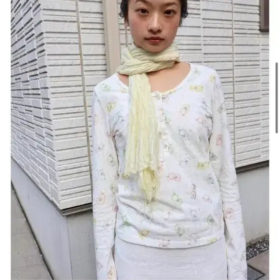 [SOLD OUT] 콜로신스 유라 스카프 레몬 / 정가 51,000