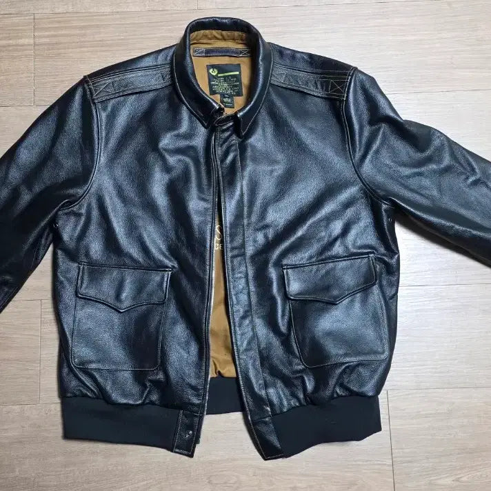 [BUNJANG] Ali A2 Leather Jacket / 알리 a2 소가죽 자켓