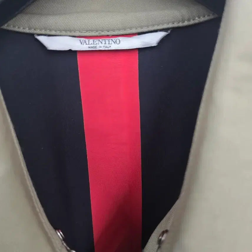 [BUNJANG] Valentino Khaki Long Trench Coat / 발렌티노 카키색 롱 트렌치 코트