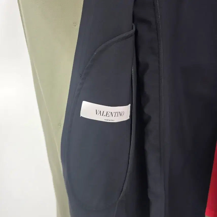 [BUNJANG] Valentino Khaki Long Trench Coat / 발렌티노 카키색 롱 트렌치 코트