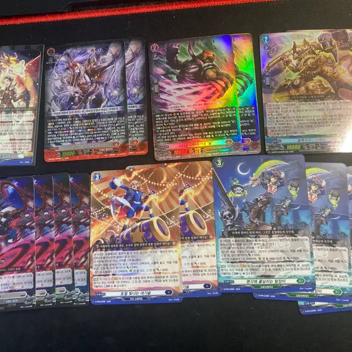 [SOLD OUT] 카드파이트 뱅가드D 미네르바+명연장공 초월 관련카드 팝니다