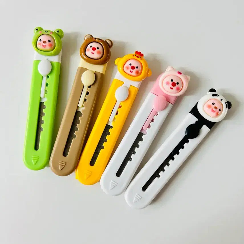 [BUNJANG] ZANMANG RUPPY Mini Cutter Knife / 잔망루피 캐릭터 미니 커터칼 택배칼