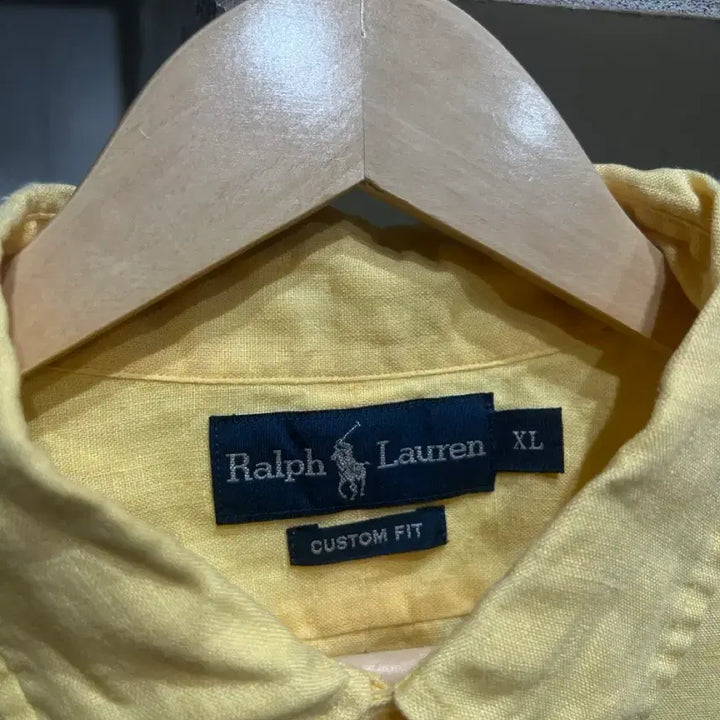 [BUNJANG] Polo Ralph Lauren Linen Short Sleeve Shirt / Polo Ralph Lauren 폴로 랄프로렌 린넨 반팔 셔츠