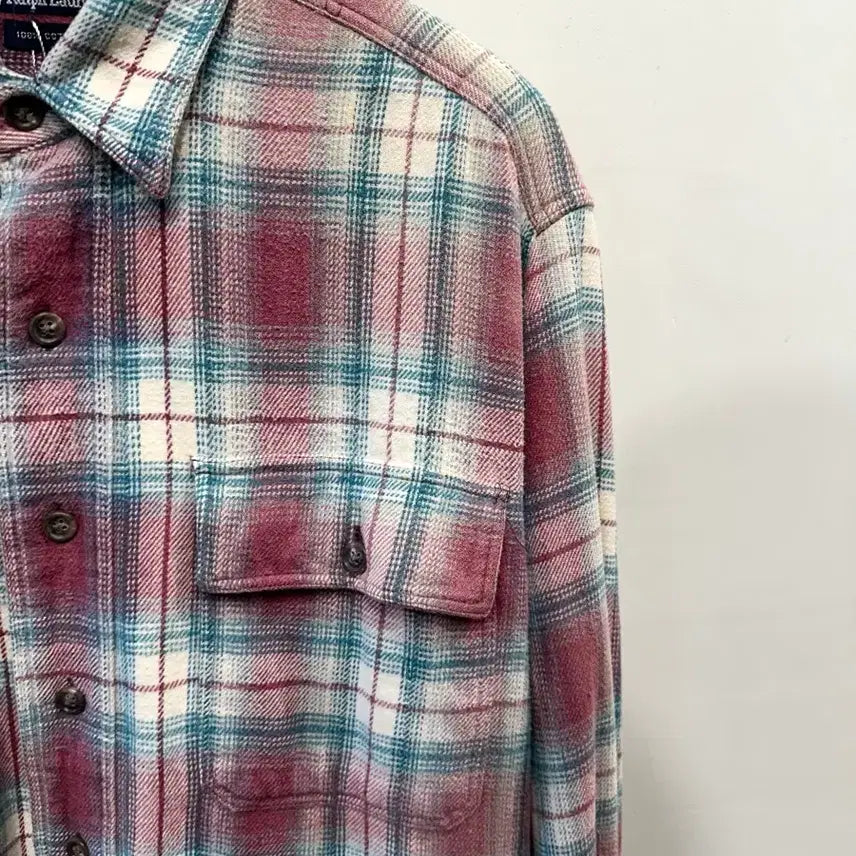 [BUNJANG] Polo Ralph Lauren Plaid Check Shirt / 폴로 랄프로렌 플래드 체크 셔츠