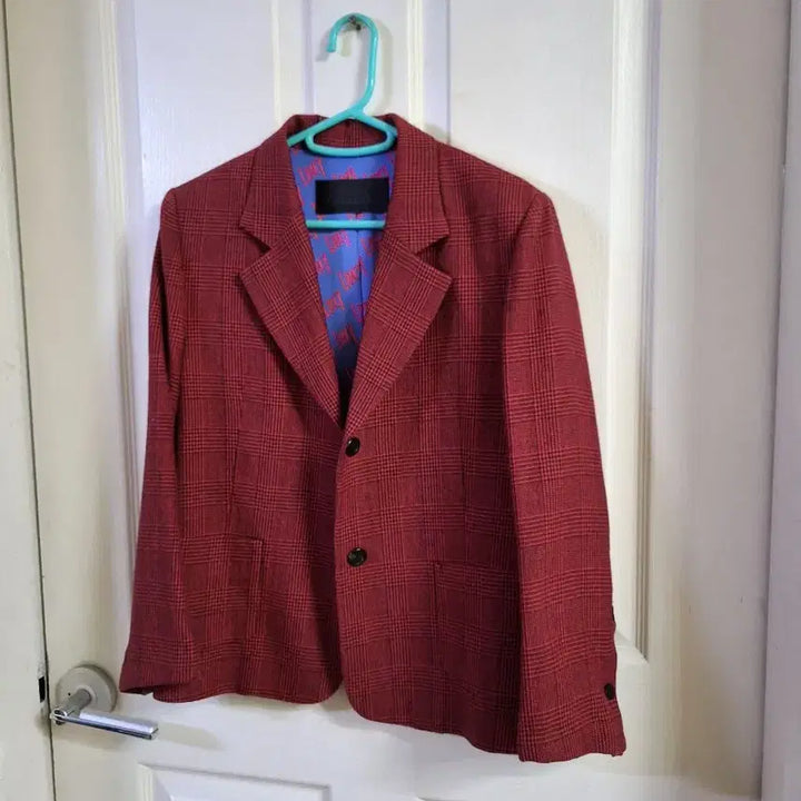 [BUNJANG] Lucky Chouette Check Jacket / 럭키슈에뜨) 체크 자켓 55~66