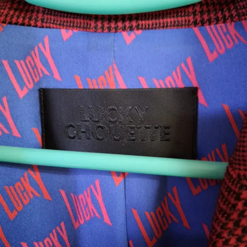 [BUNJANG] Lucky Chouette Check Jacket / 럭키슈에뜨) 체크 자켓 55~66