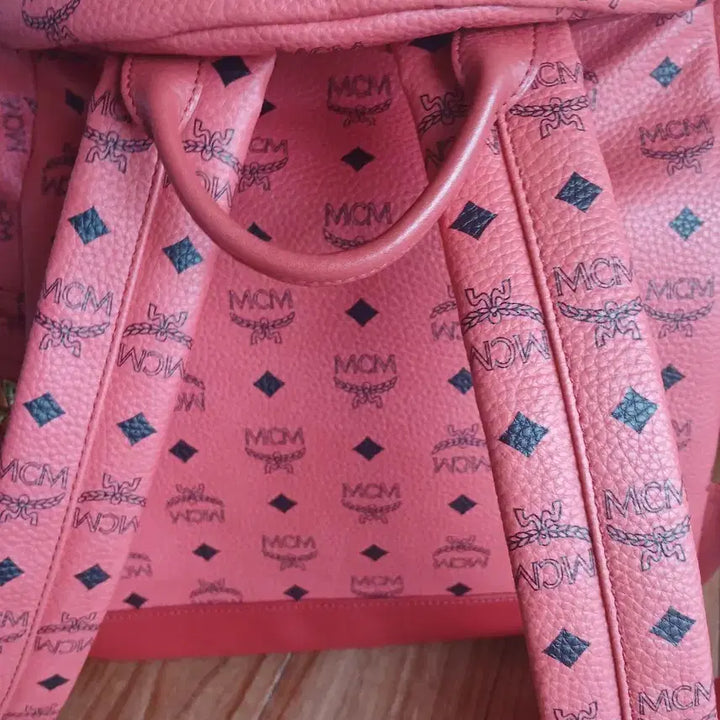 [BUNJANG] MCM Pink Backpack / MCM 정품 핑크 백팩