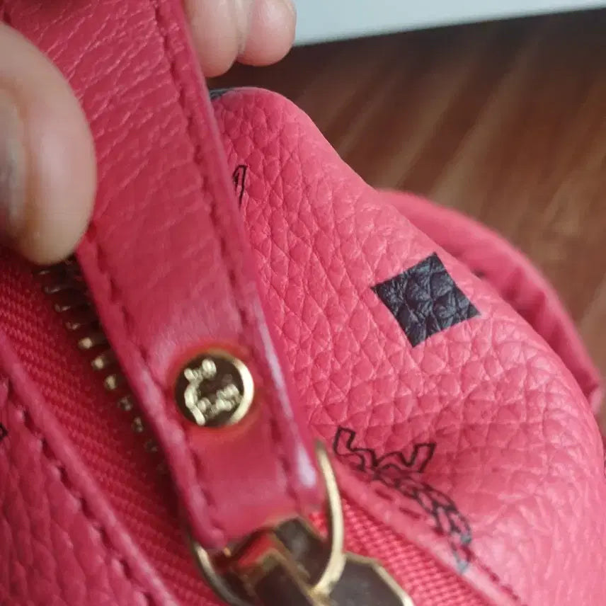 [BUNJANG] MCM Pink Backpack / MCM 정품 핑크 백팩