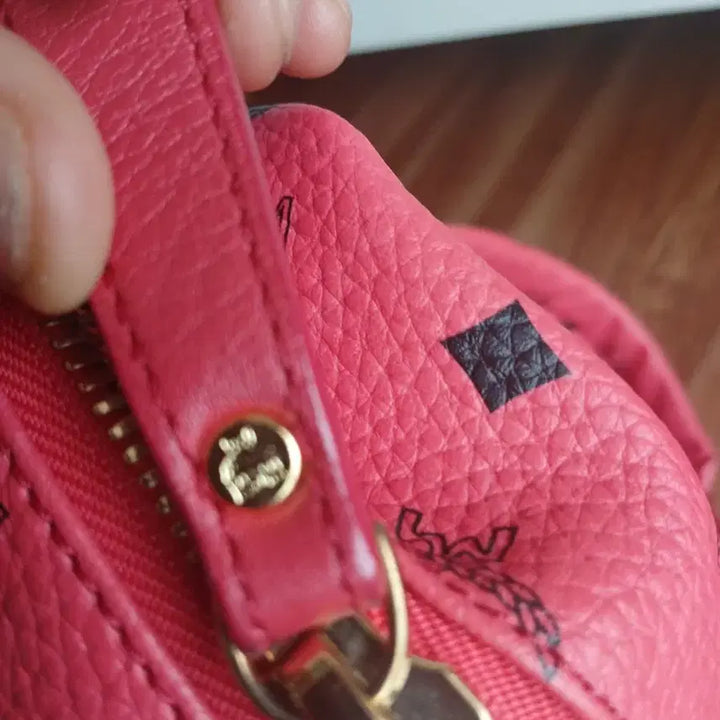 [BUNJANG] MCM Pink Backpack / MCM 정품 핑크 백팩