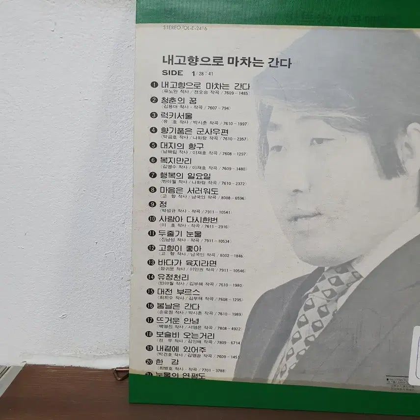 [BUNJANG] Park Il Nam Original Hit Songs 40 Songs LP 1982 Oasis / 박일남 오리지날 히트송 40곡 메들리 LP 1982 오아시스