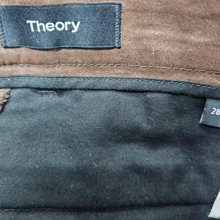 [BUNJANG] Theory Eco Crunch Linen Shorts - Brown / [정품] 띠어리(Theory) 남성 에코 크런치 리넨 반바지 - 브라운
