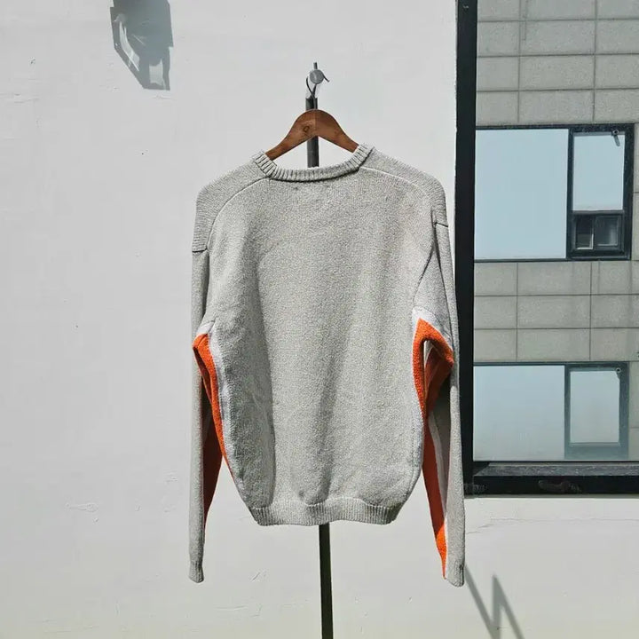 [BUNJANG] Stussy Contrast Crewneck Heather Sweatshirt / 스투시 콘트라스트 크루넥 헤더