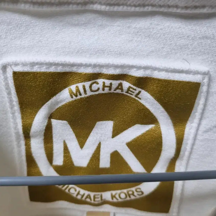 [BUNJANG] Michael Kors Chain Detail White Denim Dress / 마이클코어스 체인 원피스 0사이즈