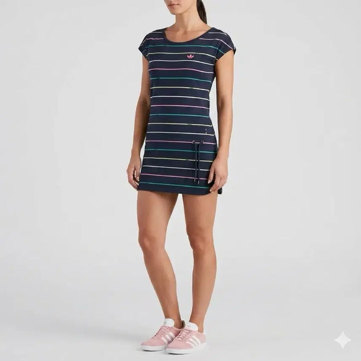 [BUNJANG] Adidas Stripe Tee Dress / [85]아디다스 스트라이프 티 드레스