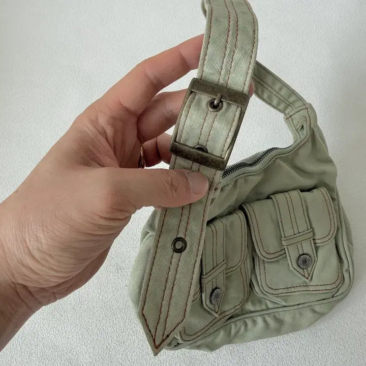[BUNJANG] GAP Denim Shoulder Bag / 갭(GAP) 데님 숄더백