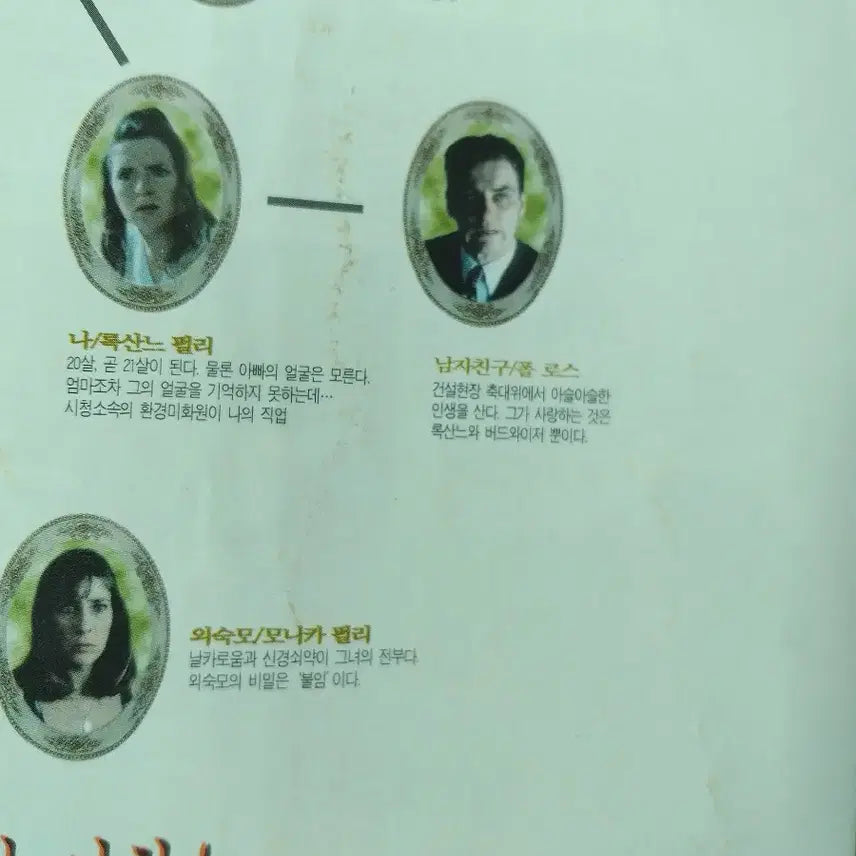 [SOLD OUT] (구김 있음) 비밀과 거짓말 영화 전단지 팜플렛
