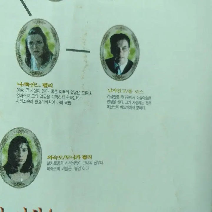 [SOLD OUT] (구김 있음) 비밀과 거짓말 영화 전단지 팜플렛