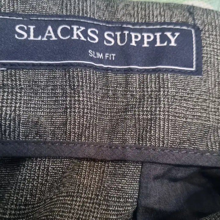 [BUNJANG] Slacks Supply Gray Check Pants / slacks supply 그레이 체크 바지