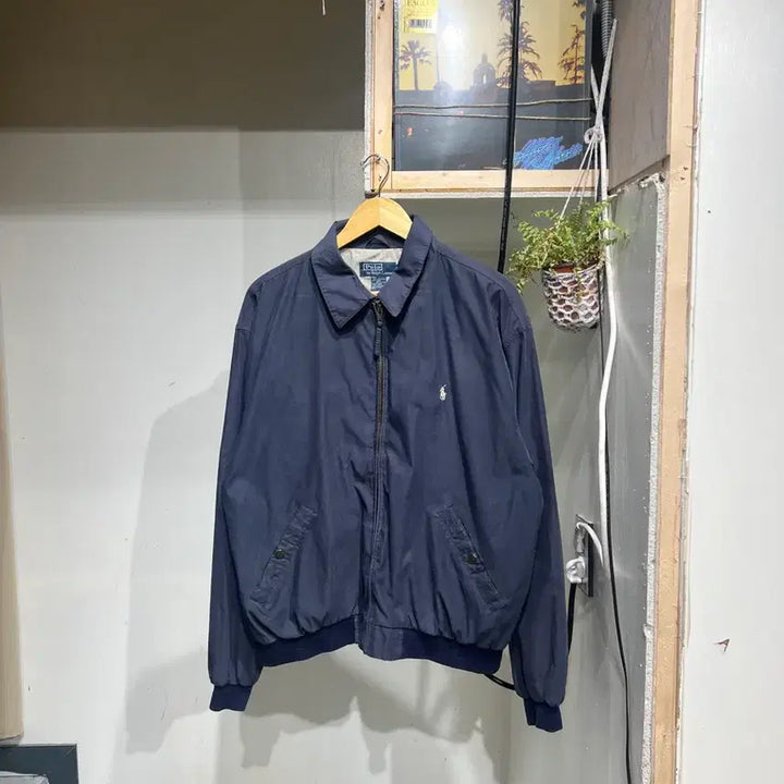 [BUNJANG] Polo Ralph Lauren Poly-Shell Blouson Jacket / Polo Ralph Lauren 폴로 랄프로렌 폴리쉘 블루종 자켓