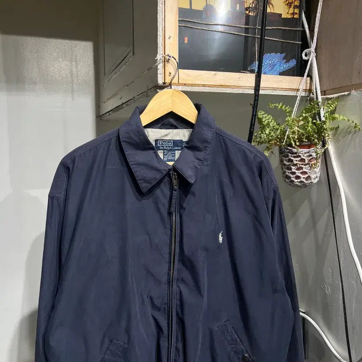 [BUNJANG] Polo Ralph Lauren Poly-Shell Blouson Jacket / Polo Ralph Lauren 폴로 랄프로렌 폴리쉘 블루종 자켓
