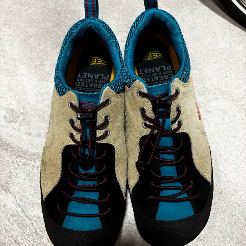[BUNJANG] Kin Jasper Rock Safari Blue Sneakers / 킨 재스퍼 락 사파리 블루 285