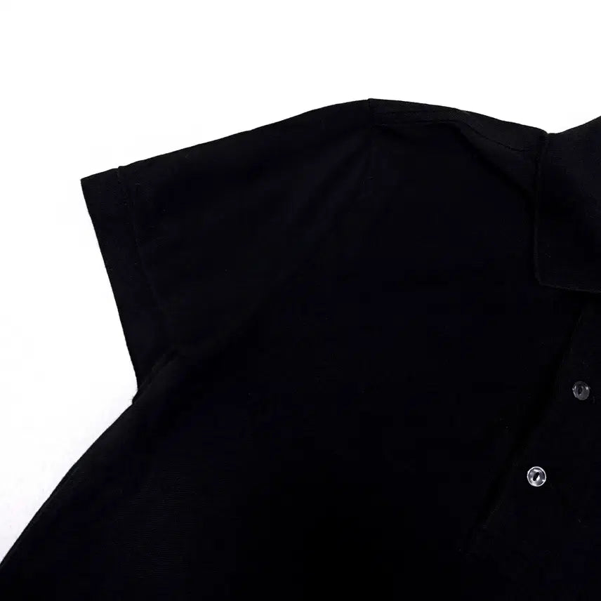 [SOLD OUT] [95] 라코스테 블랙 코튼 카라티