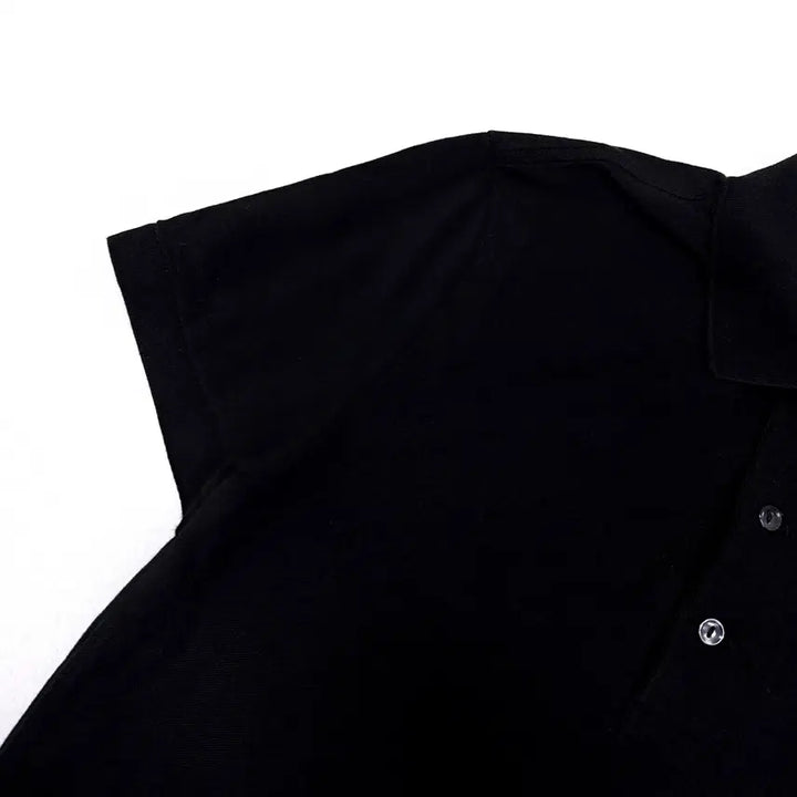 [SOLD OUT] [95] 라코스테 블랙 코튼 카라티