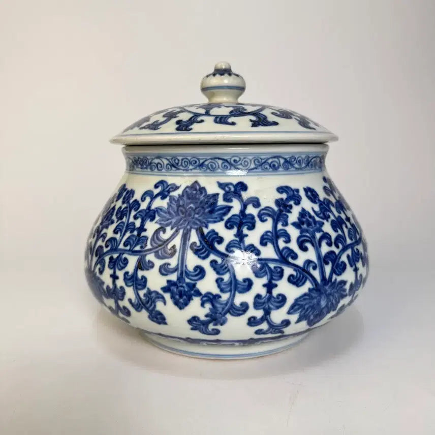 [SOLD OUT] 청화 화조문 유개호