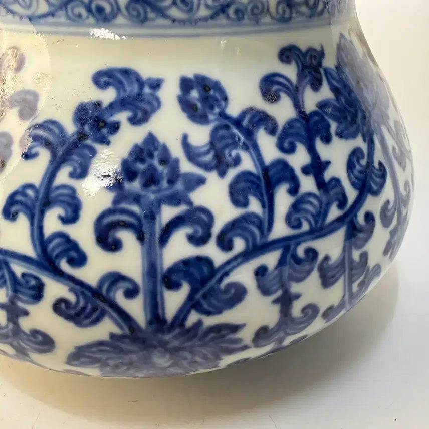 [SOLD OUT] 청화 화조문 유개호