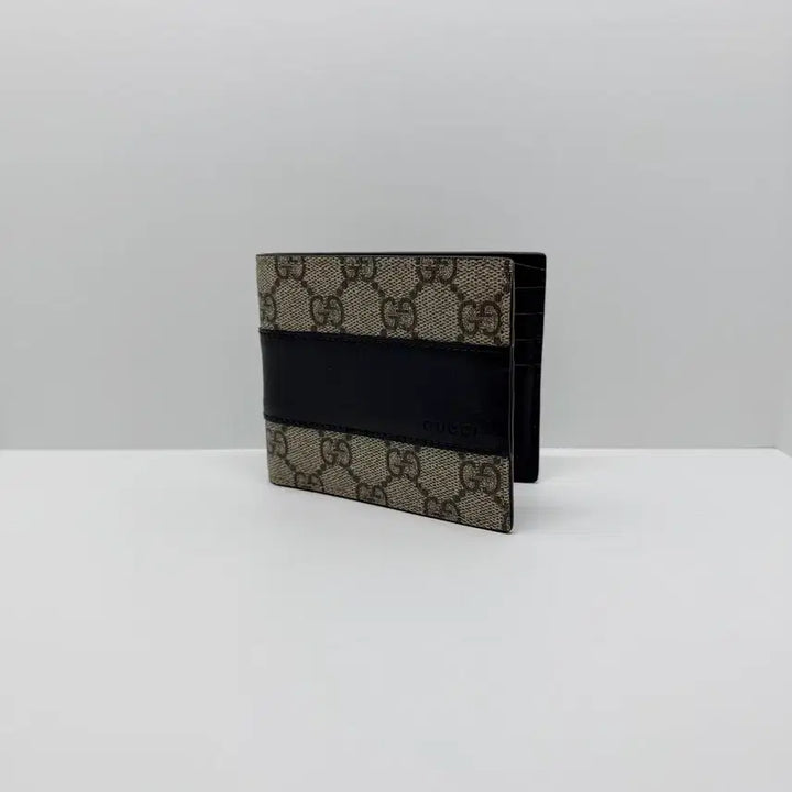 [BUNJANG] Gucci GG Supreme Eden Bifold Wallet Black / [구찌] GG수프림 에덴 반지갑 블랙 451240 / A+급