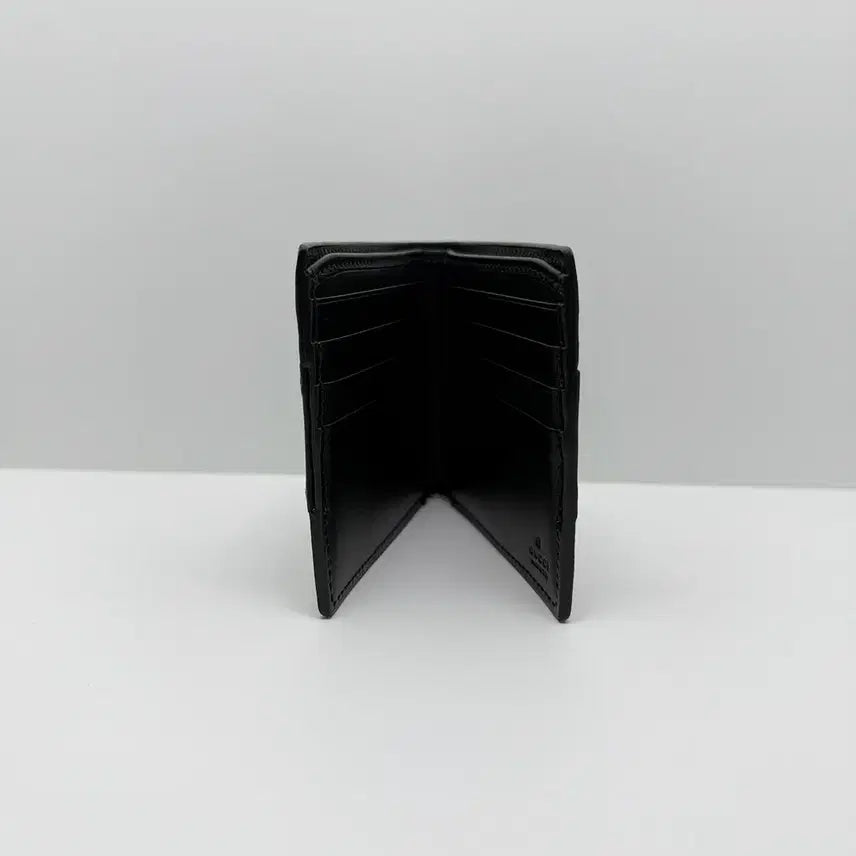 [BUNJANG] Gucci GG Supreme Eden Bifold Wallet Black / [구찌] GG수프림 에덴 반지갑 블랙 451240 / A+급