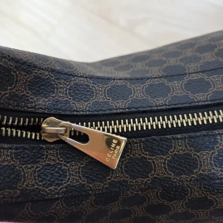 [BUNJANG] Celine Macadam Ring Crossbody/Shoulder Bag / 올드 셀린느 블랙 마카담 링 크로스 / 숄더 백
