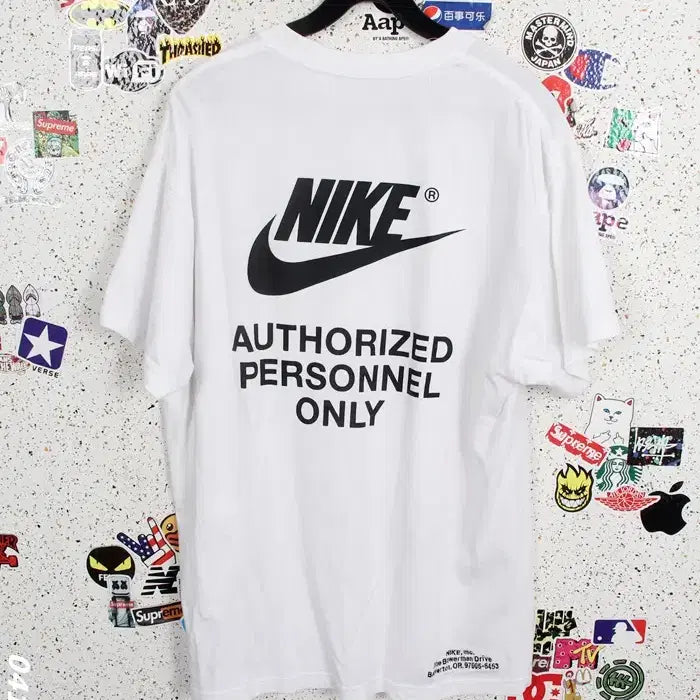 [BUNJANG] Nike Printed Logo Round T-shirt / 남성105 / 나이키 프린팅 로고 라운드티WT 26-8